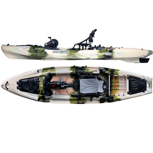 Kayak sit-on-top - Big Rig FD - Jackson Kayak - de pêche / pour adulte / monoplace