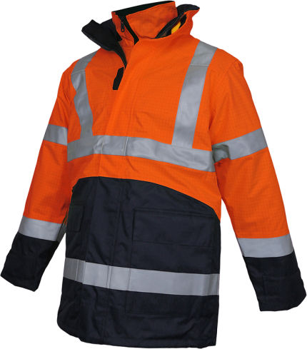 Veste de navigation - PARKA DRAKKAR GOLD HV - ALLMER - respirante / imperméable / à capuche