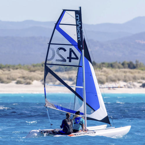 Catamaran de sport gonflable - 420 EMOTION - MiniCat Worldwide - solitaire / multiple / démontable