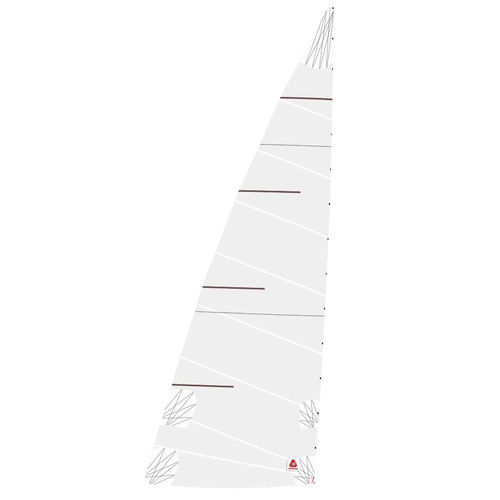 Grand-voile - DELTA Access* - DELTA Voiles - pour voilier de croisière / coupe horizontale / en polyester