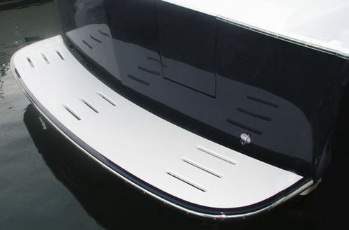 Plateforme de baignade - 35′ Chris Craft Commander - Beachcomber Fiberglass Technology - fixe / pour bateau / pour tableau arrière