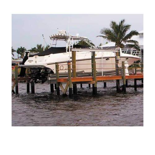 Ascenseur à bateaux - SIX POST 20K CAPACITY - Boat Hoist USA - en aluminium