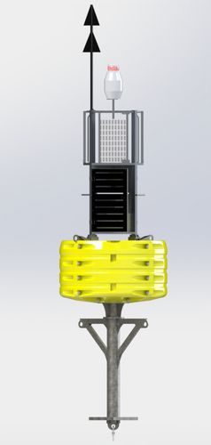 Bouée de balisage - Ø2000 MM - PMS DockMarine - en haute mer / en polyéthylène