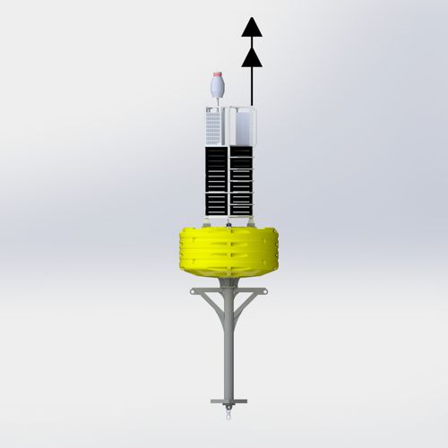 Bouée de balisage - Ø2500 MM - PMS DockMarine - en haute mer / en polyéthylène