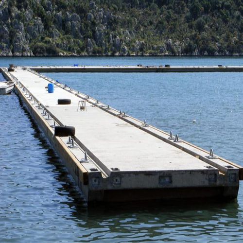Ponton flottant - PMS DockMarine - d'amarrage / pour marina / en béton