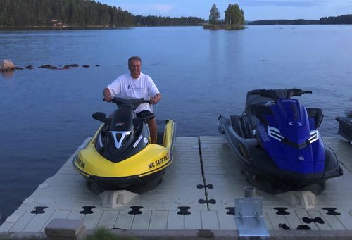 Ponton pour amarrage à sec de jet-ski - Jetport Max - PMS DockMarine - pour jet-ski / rotomoulé