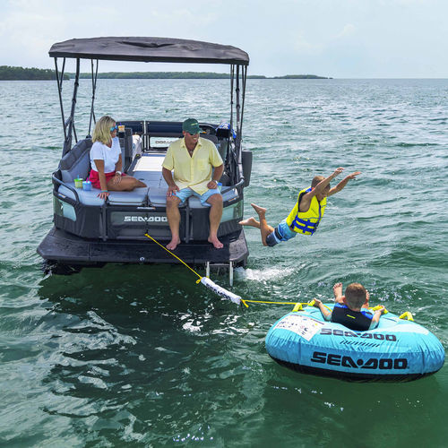 Bateau ponton trimaran - SWITCH® CRUISE - Sea-doo - in-bord / open / à console latérale