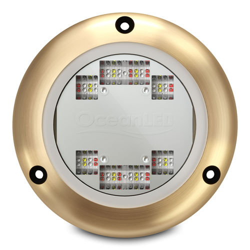 Éclairage sous-marin pour bateau - Sport S3166s - OceanLED - LED RGBW / montage en surface / multicolore