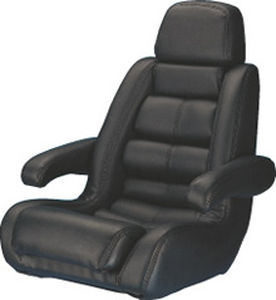 Siège pilote - U9705BK - Todd Marine Products - pour bateau / avec accoudoirs / avec support lombaire