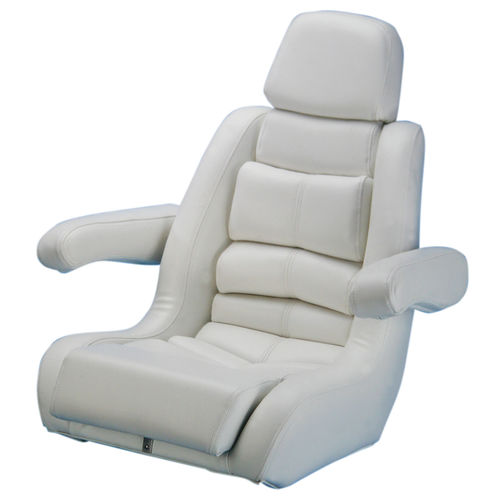 Siège pilote - U9705WH - Todd Marine Products - pour bateau / avec accoudoirs / avec support lombaire