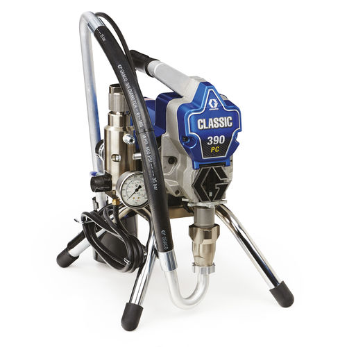 Machine de pulvérisation de peinture mobile - Classic 390 PC  - Graco - pour chantier naval