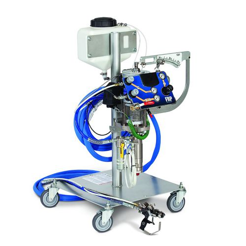 Doseur-mélangeur résine - FRP Gel Coat - Graco - électronique / pour chantier naval