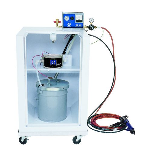 Machine de pulvérisation de peinture mobile - WB100 series - Graco - pour chantier naval