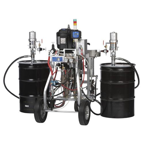 Machine de pulvérisation de peinture bi-composant - XP50 Packages - Graco - pour chantier naval