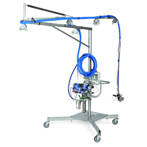 Machine de projection résine - FRP Chopper - Graco - à mélange externe / pour chantier naval
