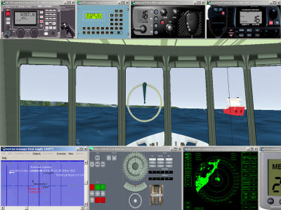Simulateur de navigation - (LAN) version - MI Simulators - pour navire