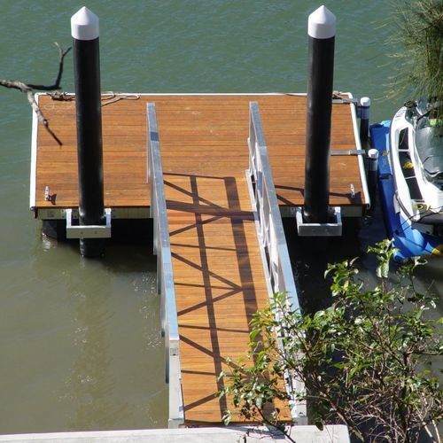 Casquette de pieu pour ponton - PILE230 - Marina Dock Systems