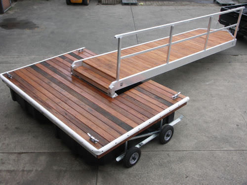 Ponton flottant - MOBILE - Marina Dock Systems - d'amarrage / pour marina