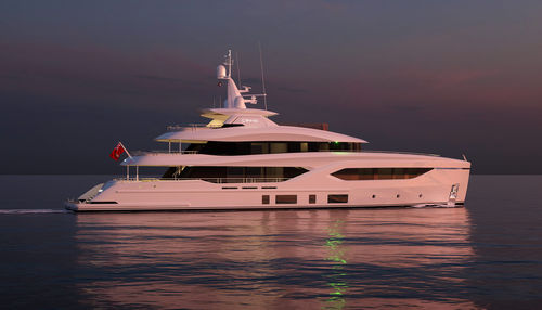 Super-yacht de croisière - C144S  - CONRAD S.A. - avec timonerie / 4 cabines