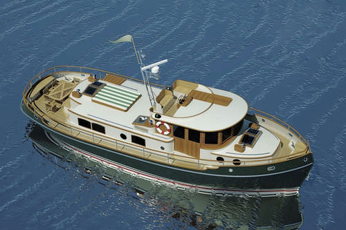 Vedette in-bord - CLASSIC 50 - CONRAD S.A. - traditionnelle