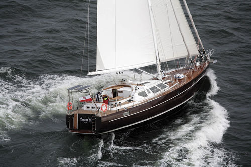 Sailing-yacht de croisière - CONRAD 66 - MEDEA - CONRAD S.A. - à salon de pont