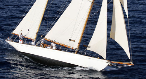 Sailing-yacht traditionnel - TALISMAN 1920 - CONRAD S.A. - à cockpit ouvert / ketch