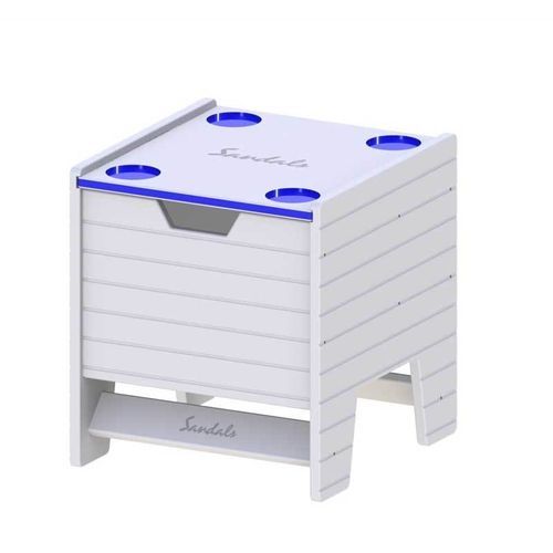 Table marine - VIP-1221 - HURLEY MARINE - pour yacht / pour pont / pliante