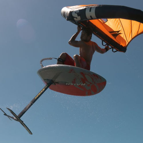 SUP de surf - HOVER LE ULTRA - Naish Surfing - wing / pour adulte / multicolore