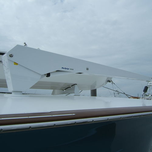 Bossoir pour yacht - CLASSIC XL - Mar Quipt - d'annexe / hydraulique