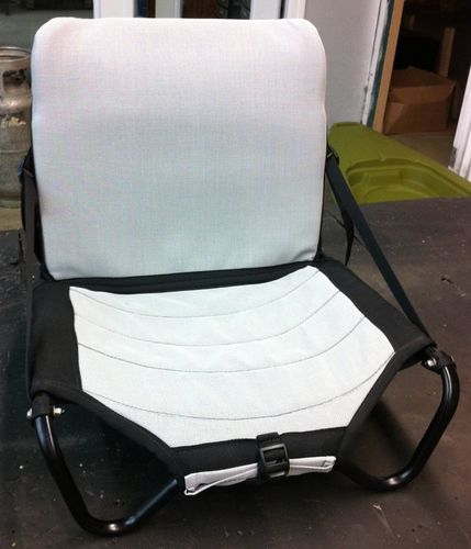 Dossier et assise pour kayak sit-on-top - Elite Silver - Freedom Hawk Kayaks
