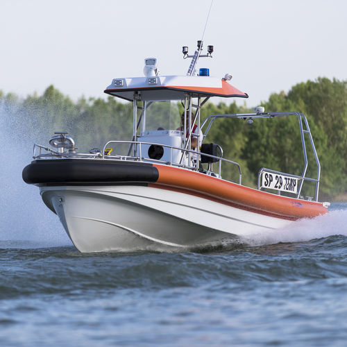 Bateau de sauvetage - 750  - Stem Marine - bateau pompier / bateau ambulance / in-bord hydrojet