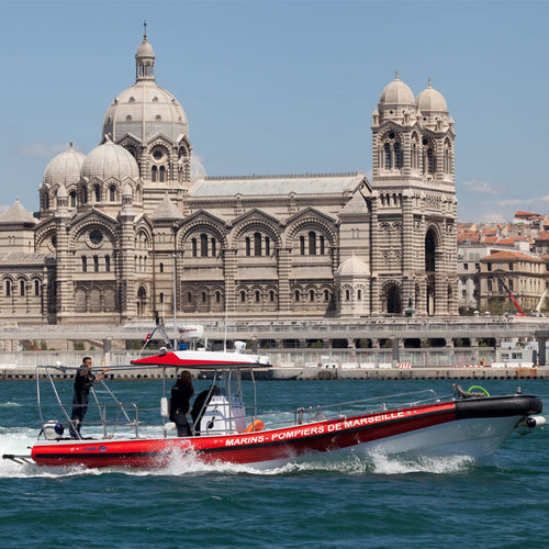 Bateau de surveillance - TEN  - Stem Marine - bateau de sauvetage / bateau pompier / in-bord hydrojet