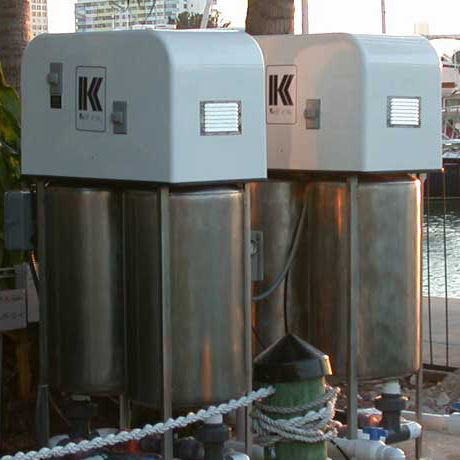 Borne de pompage pour bateau - 1000 -Series - Keco Pump & Equipment - pour marina / pompe à vide