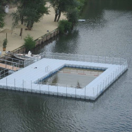 Piscine flottante - 23 series - JETFLOAT INTERNATIONAL - modulable