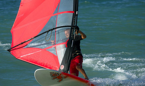 Voile de planche de freeride - SPEEDFREAK - HOT SAILS MAUI - de slalom / 7 lattes