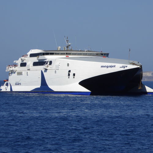 Car-ferry catamaran - MEGA JET - INCAT - à grande vitesse