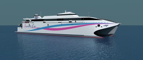Car-ferry Ro-Pax - Santa Monica - INCAT