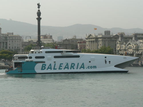 Car-ferry catamaran - JAUME III - INCAT - à grande vitesse