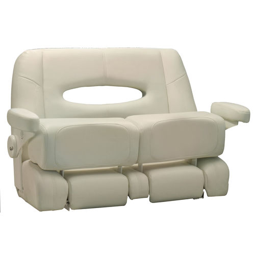 Banquette pour bateau - BILLFISH 42 - Llebroc Industries - 2 places / noire / grise