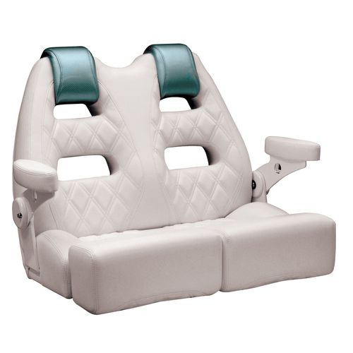 Siège pilote - MAKO 42"  - Llebroc Industries - pour bateau / avec accoudoirs / 2 places