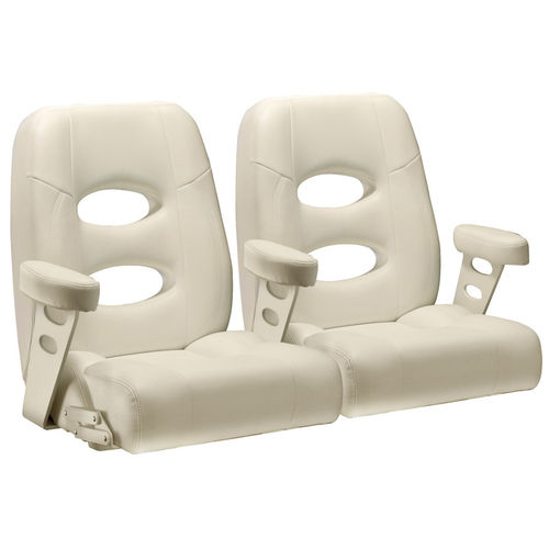 Siège baquet - 4BBF7 - Llebroc Industries - pour bateau / avec accoudoirs / rabattable
