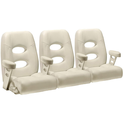 Siège baquet - 4BBF12 - Llebroc Industries - pour bateau / avec accoudoirs / rabattable