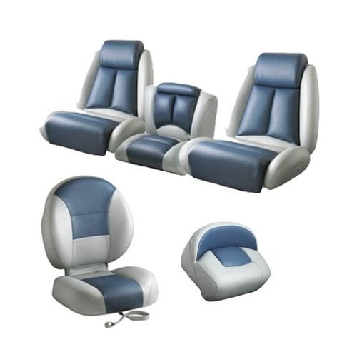 Siège baquet - PRO MAX COMPLETE SET - Llebroc Industries - de bass-boat / 3 places / multicolore