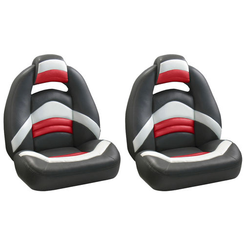 Siège baquet - 307 - Llebroc Industries - de bass-boat / 2 places / multicolore