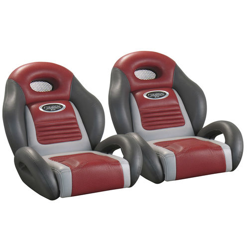 Siège baquet - 4BLLGT2DP - Llebroc Industries - de bass-boat / 2 places / multicolore