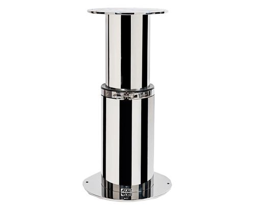 Pied de table ajustable - 20.0021B - Atep Italia - pneumatique / télescopique / en inox