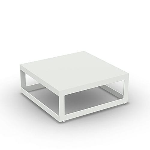 Table basse pour bateau - BURFORE - Valdenassi - pour yacht / en aluminium / beige