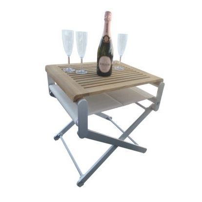Table basse pour bateau - OSKAR - Valdenassi - pour pont / pliante / en teck