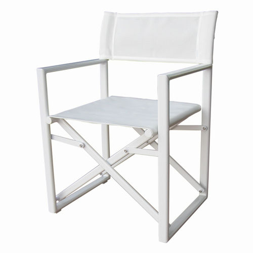 Chaise régisseur pour bateau - NAUSICAA | White - Valdenassi - pour yacht / pliante / blanche