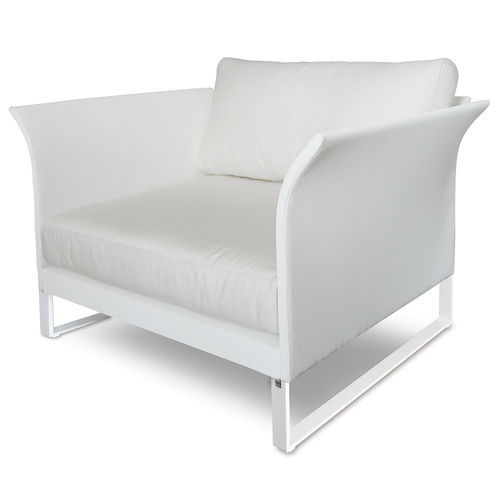 Fauteuil pour yacht - KONFY | Lounge Chair 75 - Valdenassi - en tissu / en métal / marron